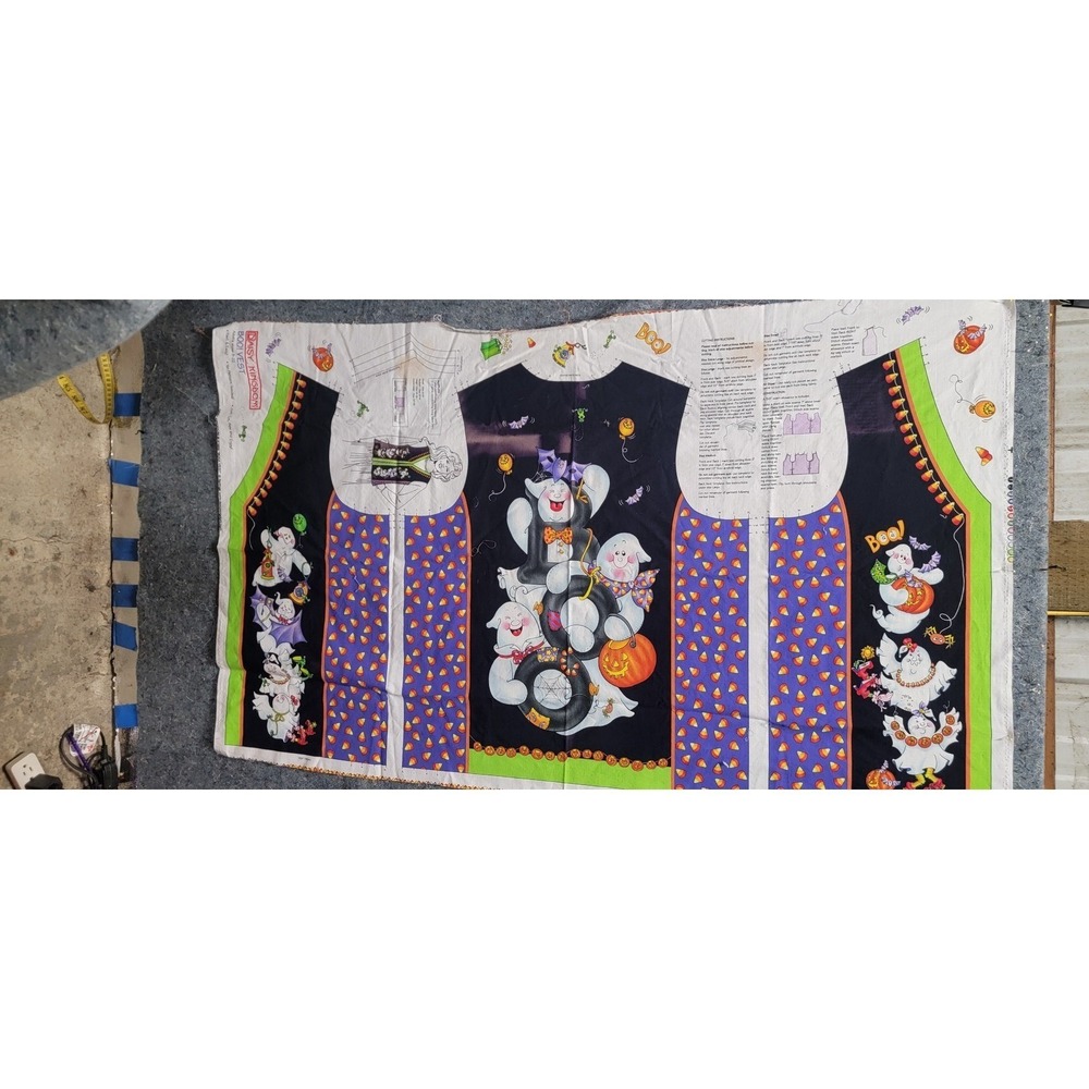 Vintage Daisy Kingdom Booi Vest Pre-Printed Panel